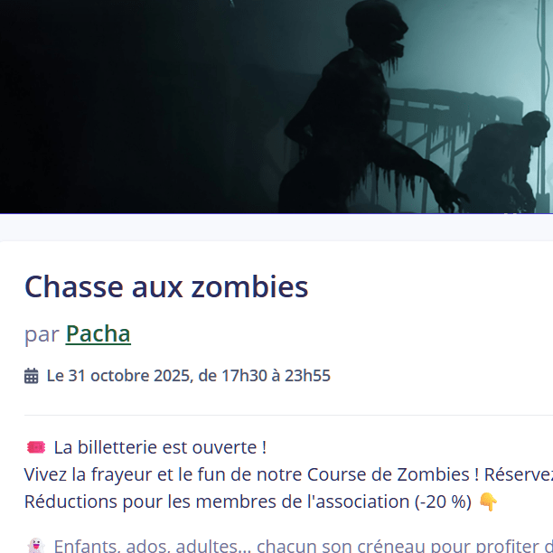 🎟️ La billetterie est officiellement ouverte&nbsp;!