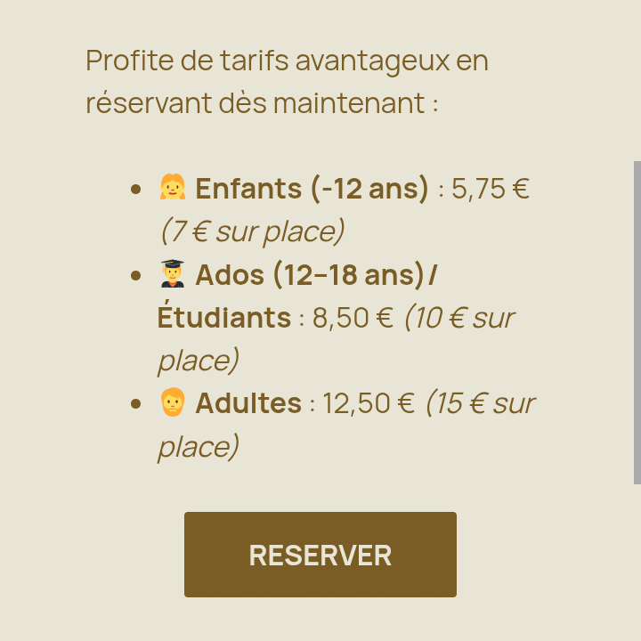 Nos pages sont enfin en ligne&nbsp;!